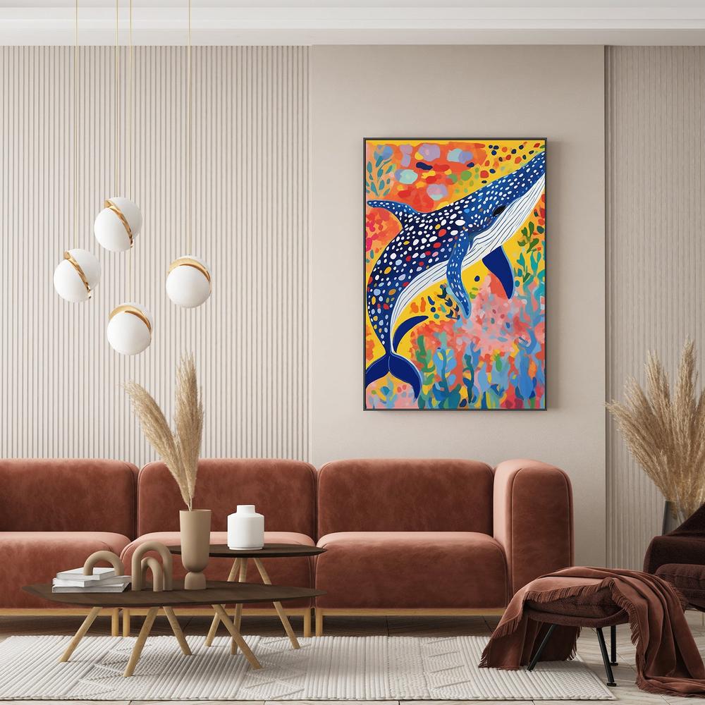 wall-art-print-canvas-poster-framed-Spotted Whale-8
