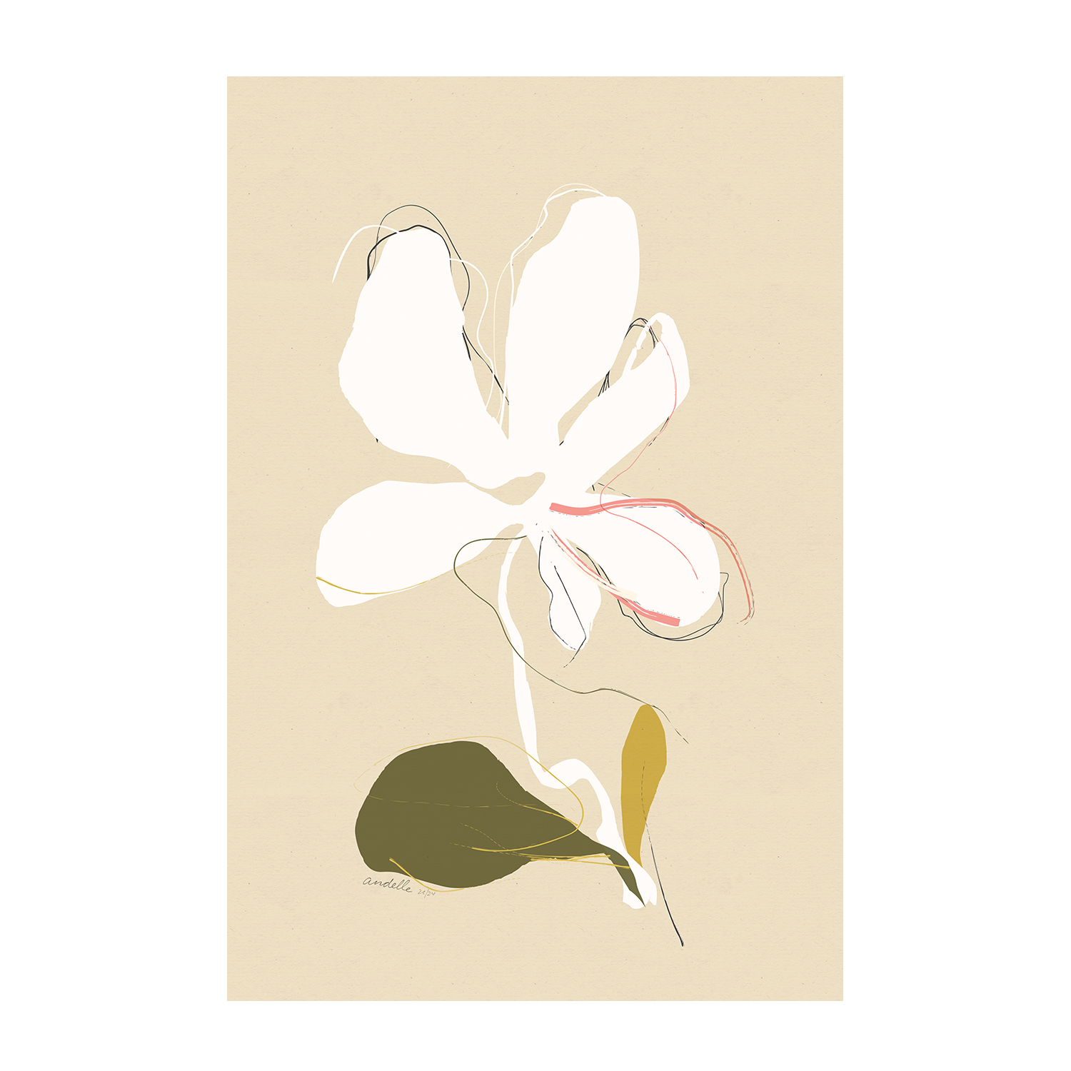 wall-art-print-canvas-poster-framed-Spring Bloom And Buds, Set Of 2 , By Andelle Art-7