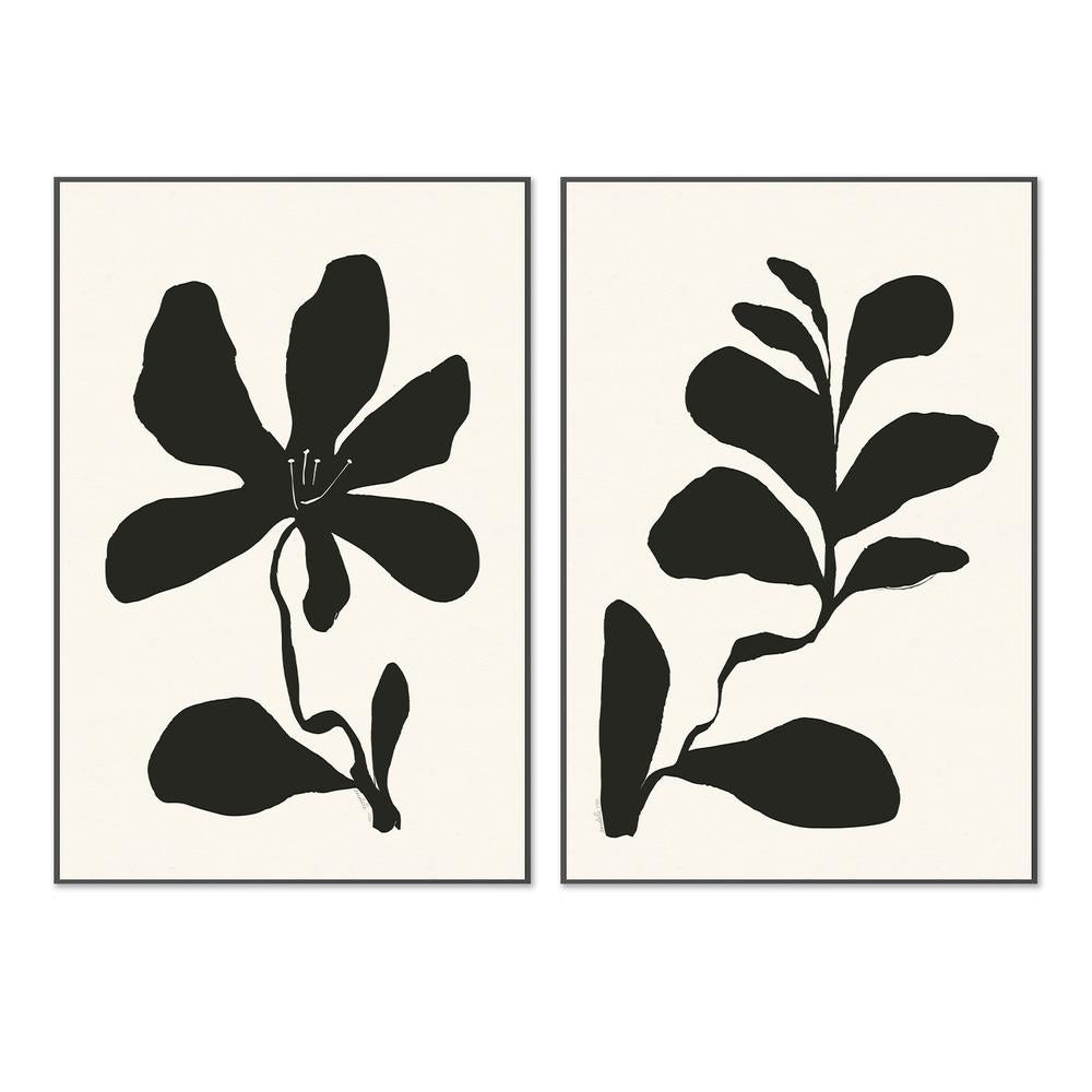wall-art-print-canvas-poster-framed-Spring Bloom, Style A & B, Set Of 2 , By Andelle Art-3