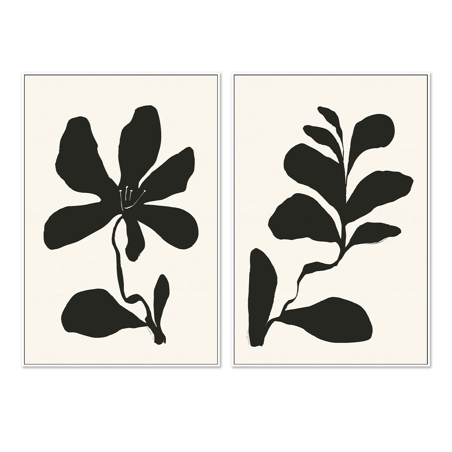 wall-art-print-canvas-poster-framed-Spring Bloom, Style A & B, Set Of 2 , By Andelle Art-5