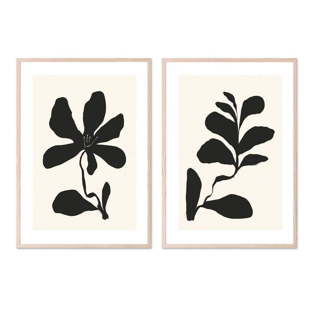 wall-art-print-canvas-poster-framed-Spring Bloom, Style A & B, Set Of 2 , By Andelle Art-6