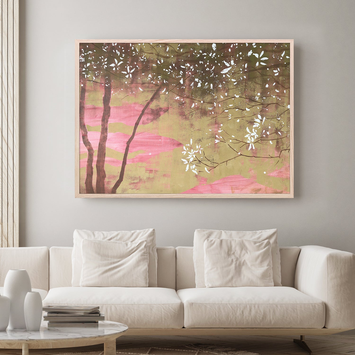 wall-art-print-canvas-poster-framed-Spring Blossom-2