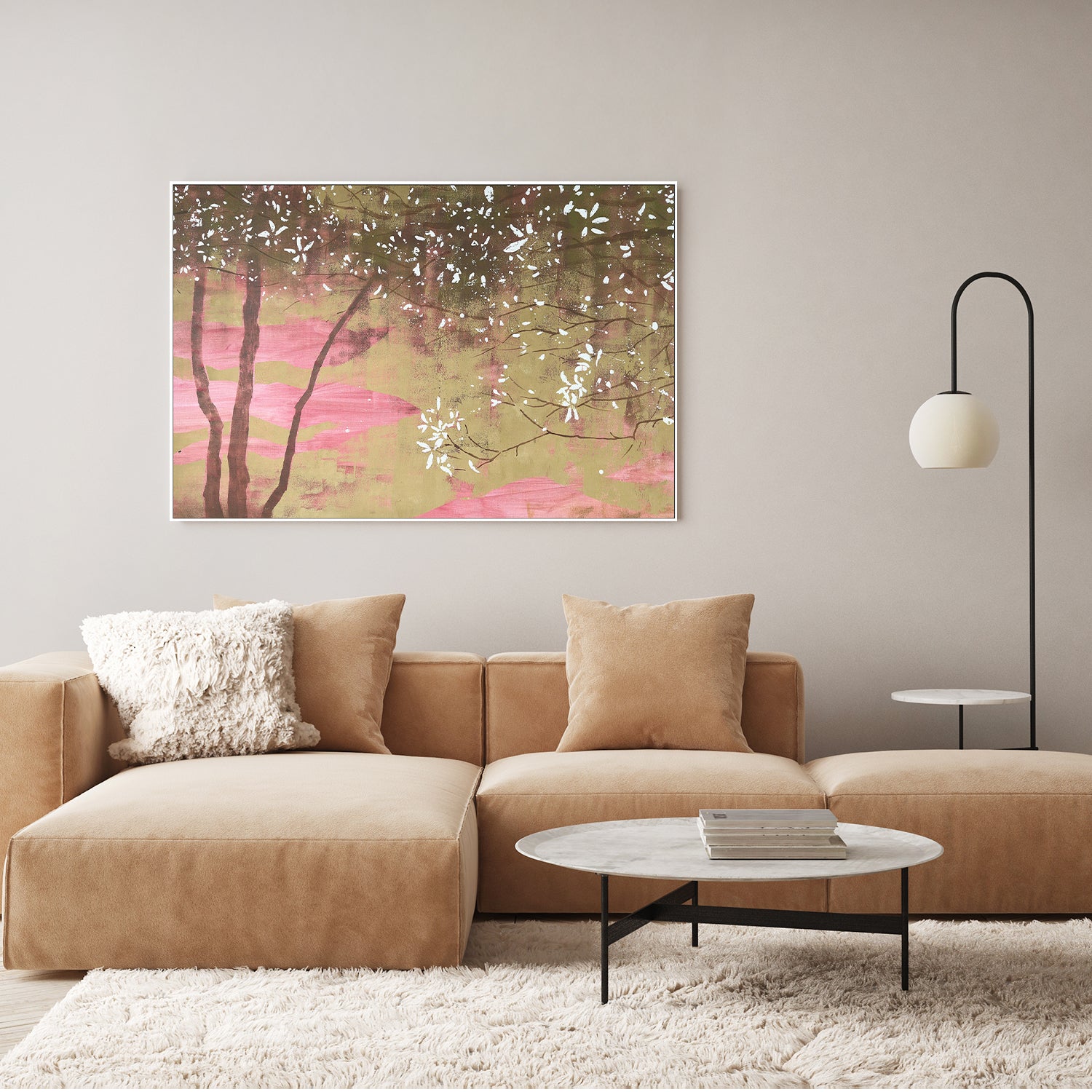wall-art-print-canvas-poster-framed-Spring Blossom-8