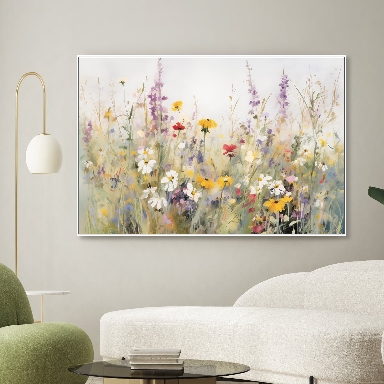 wall-art-print-canvas-poster-framed-Spring field-2