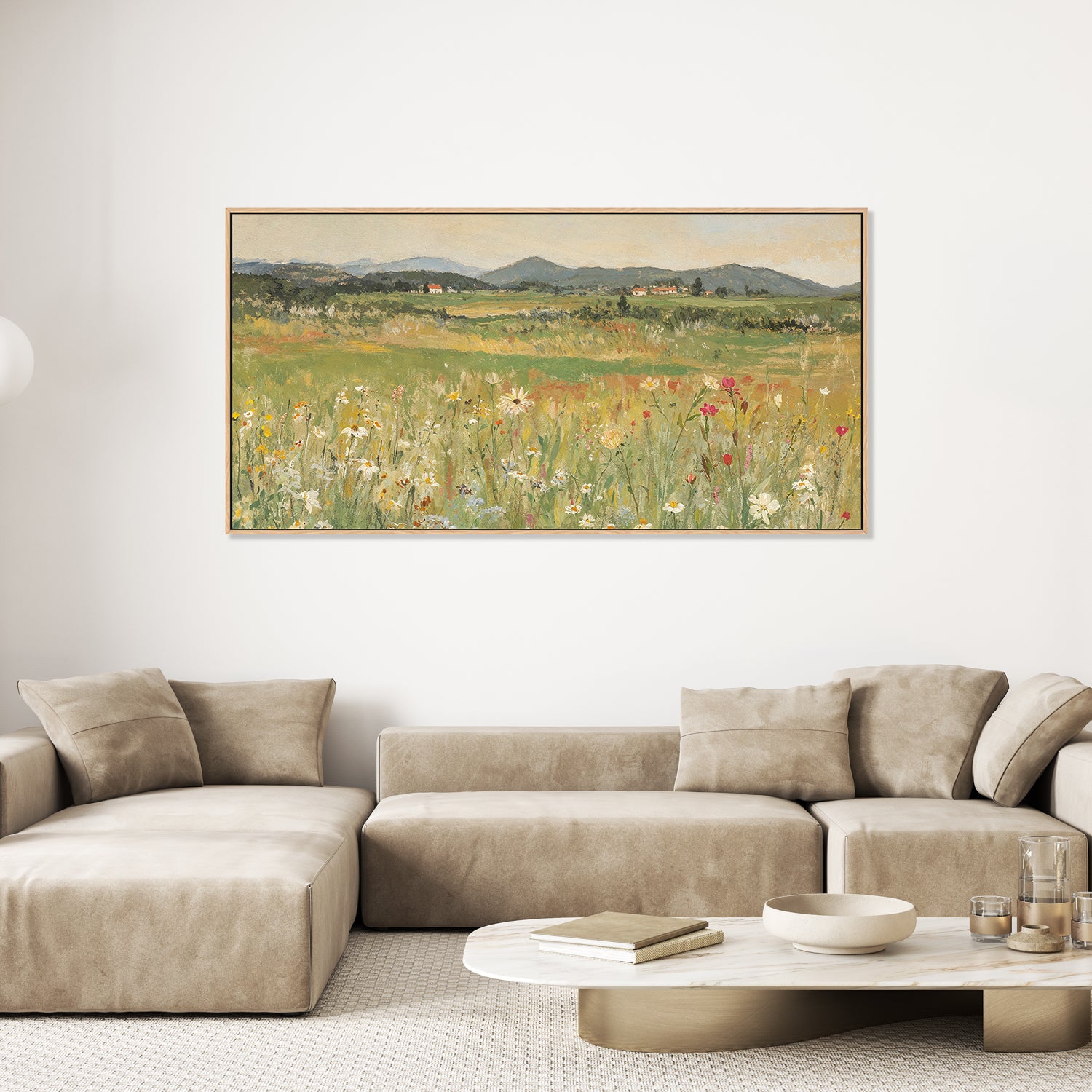 wall-art-print-canvas-poster-framed-Spring Field , By Lady Hana-7