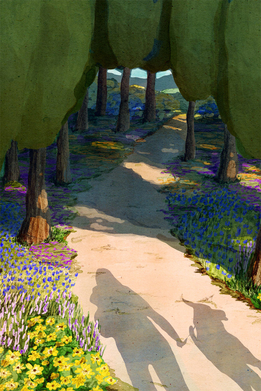 wall-art-print-canvas-poster-framed-Spring Has Sprung , By Eva Halfers-1