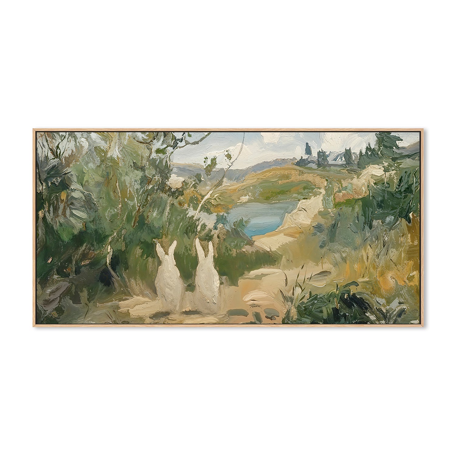 wall-art-print-canvas-poster-framed-Spring Morning , By Lady Hana-4