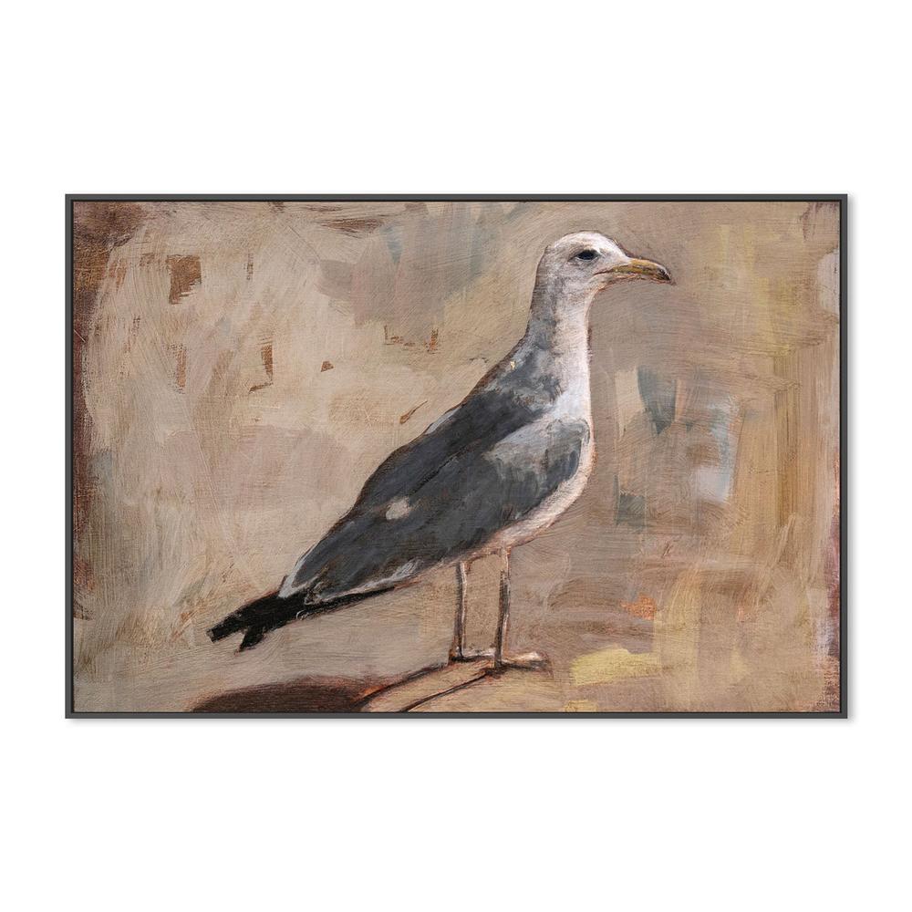 wall-art-print-canvas-poster-framed-Standing Seagull Portrait-3