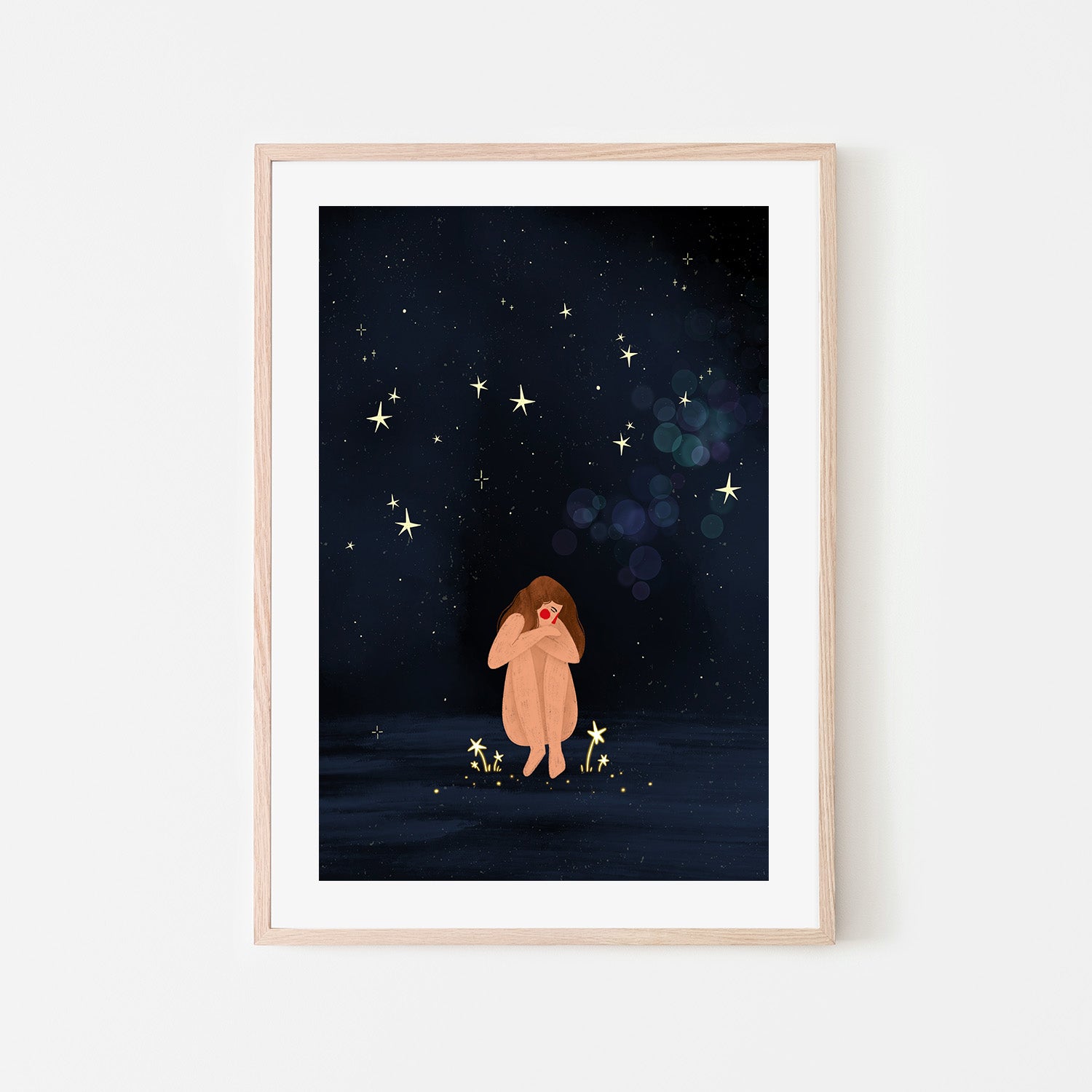 wall-art-print-canvas-poster-framed-Starlit Solitude-6