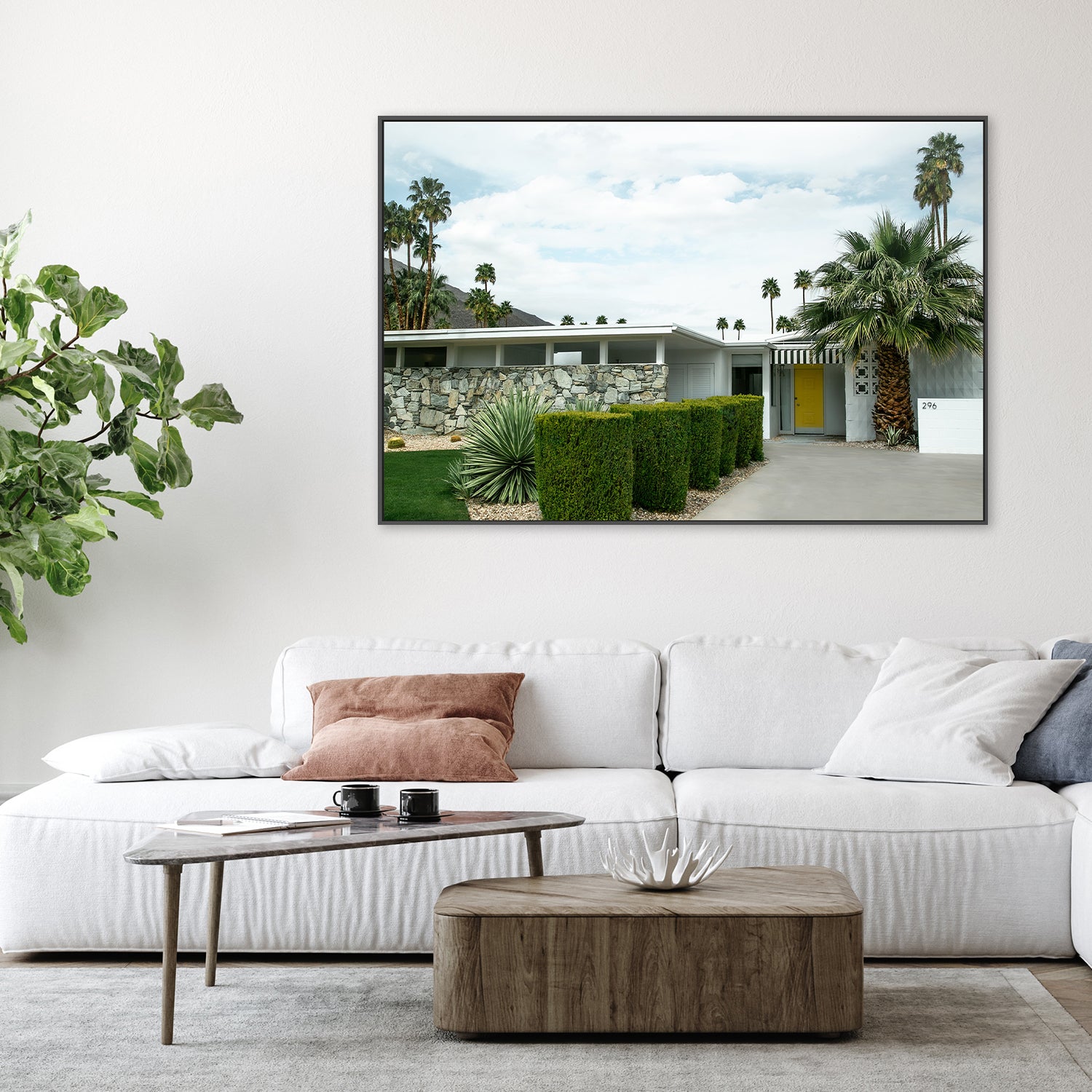 wall-art-print-canvas-poster-framed-Striped Awning H , By Tricia Brennan-8