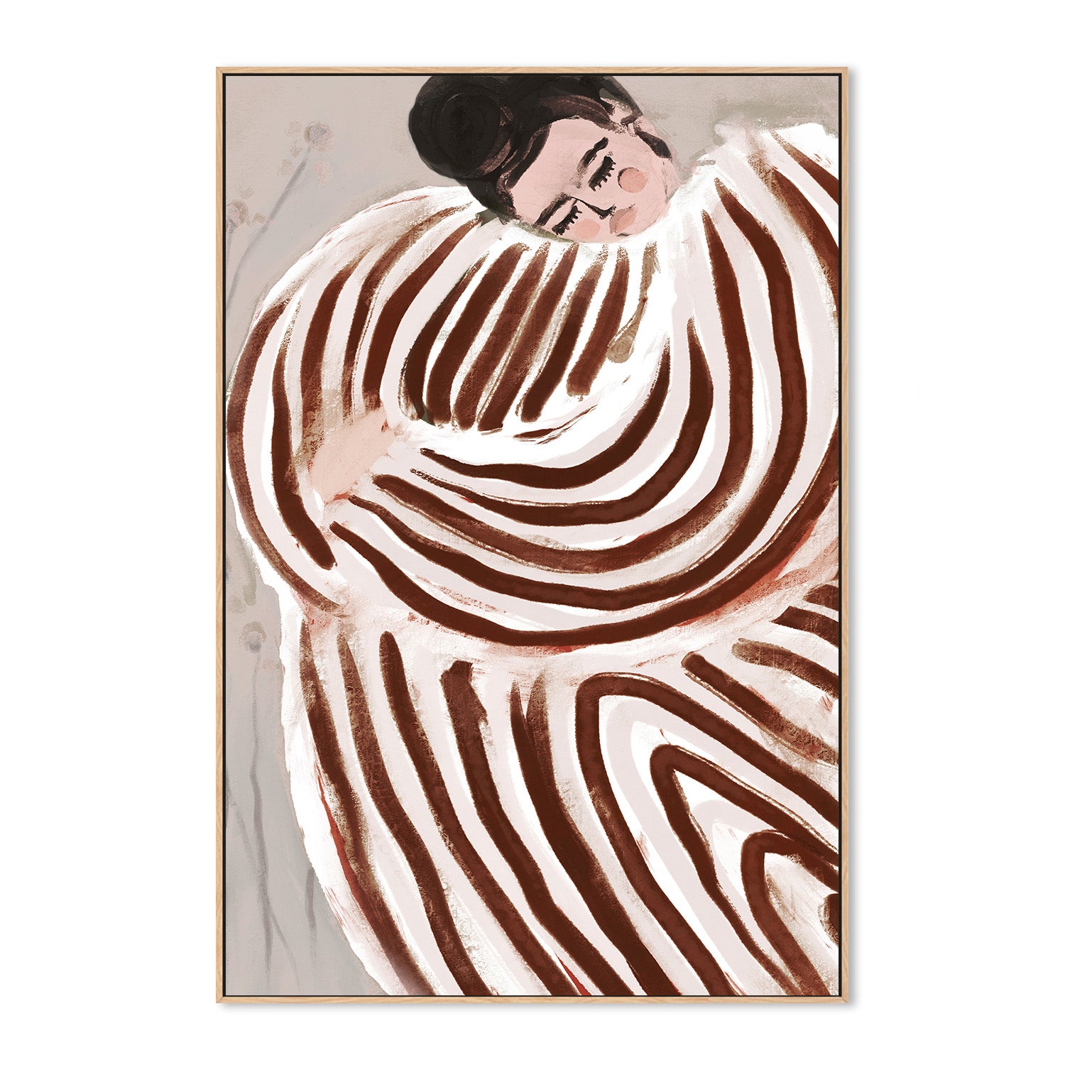 wall-art-print-canvas-poster-framed-Striped Embrace-4