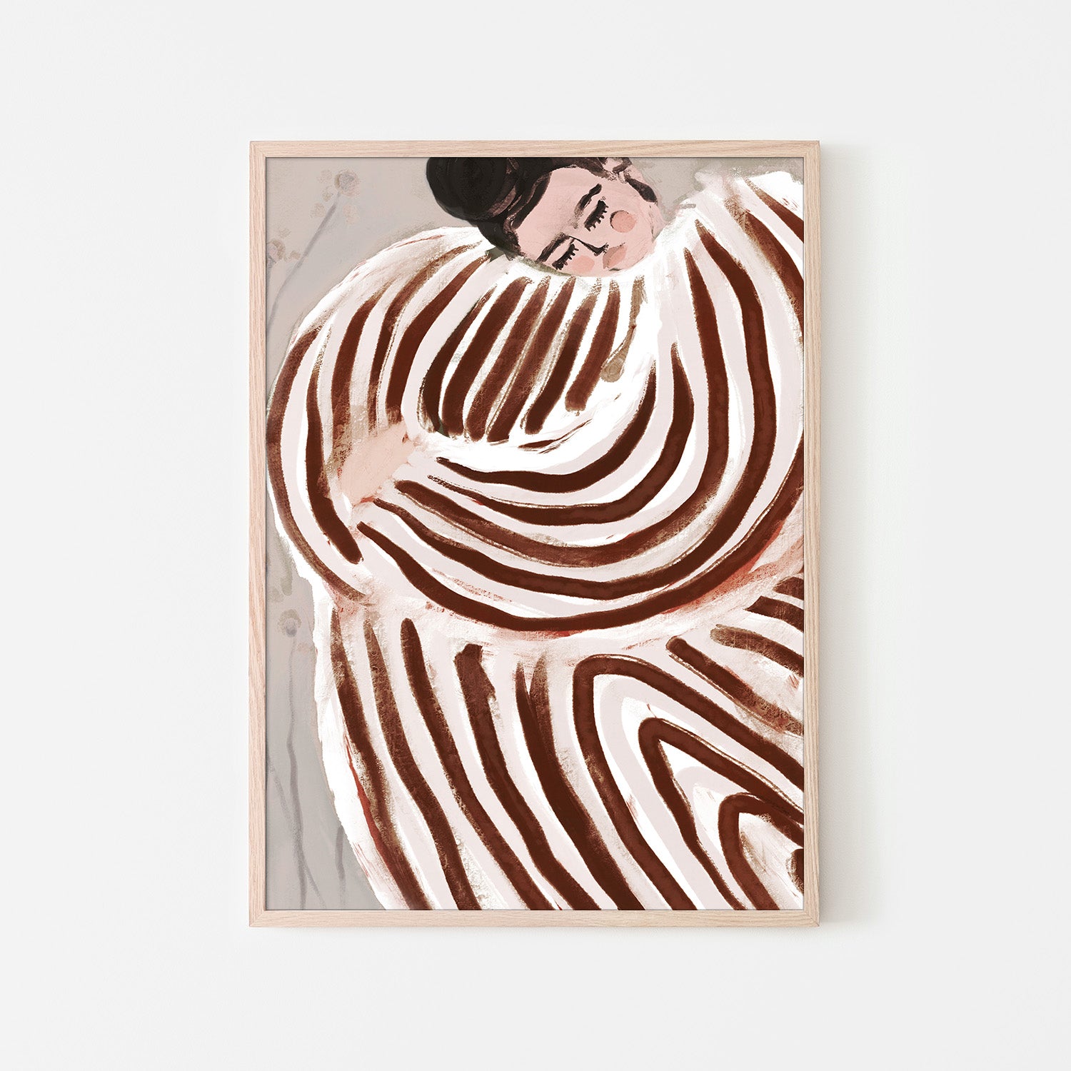 wall-art-print-canvas-poster-framed-Striped Embrace-6