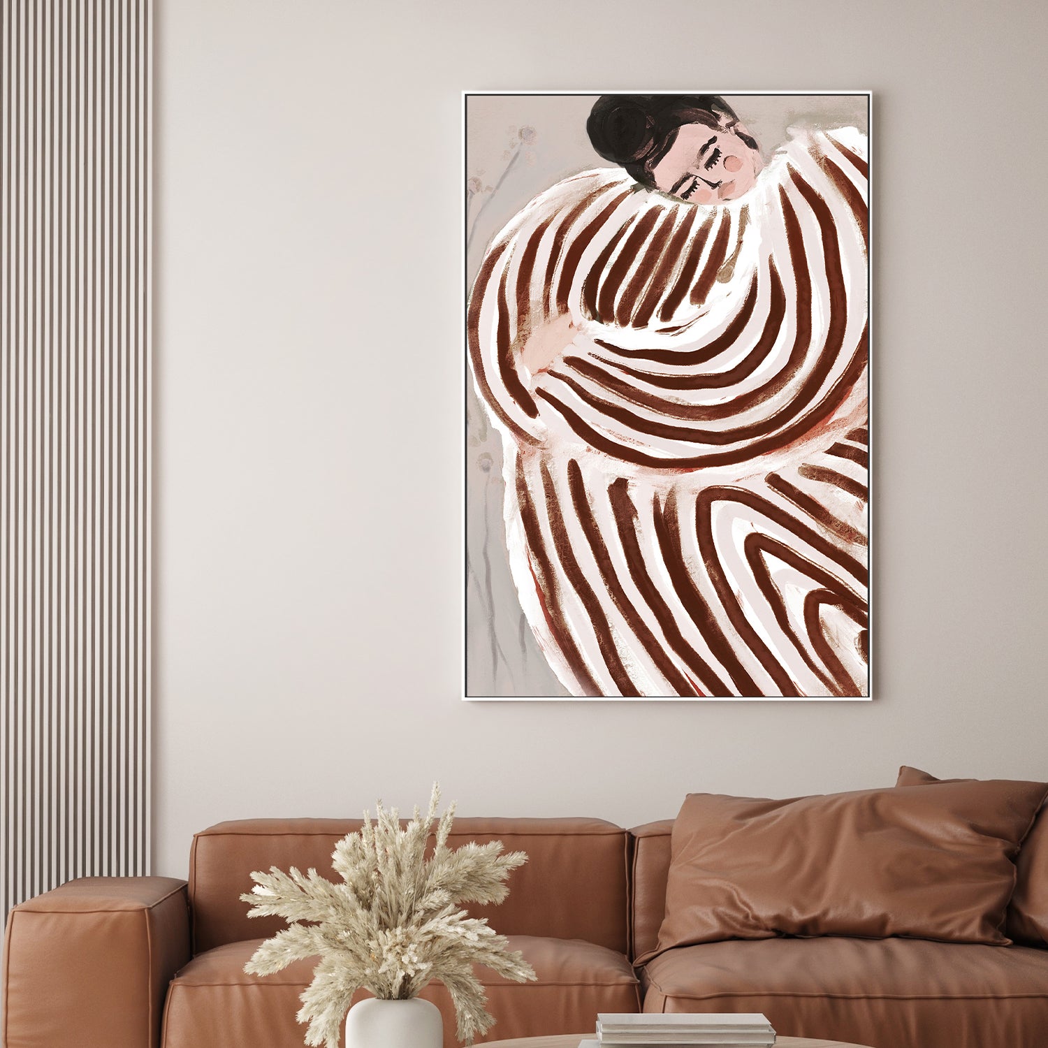 wall-art-print-canvas-poster-framed-Striped Embrace-7