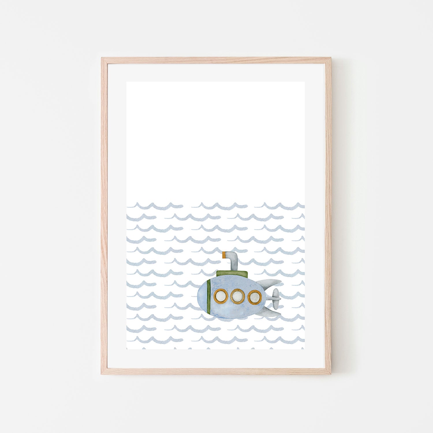 wall-art-print-canvas-poster-framed-Submarine , By At Viv Home Prints-6