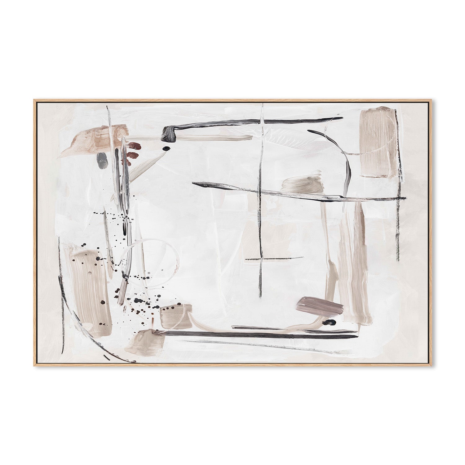 wall-art-print-canvas-poster-framed-Subtle Lines and Soft Hues-4
