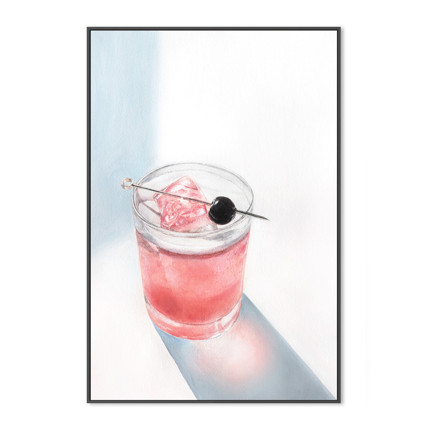 wall-art-print-canvas-poster-framed-Summer Cherry Cocktail-3