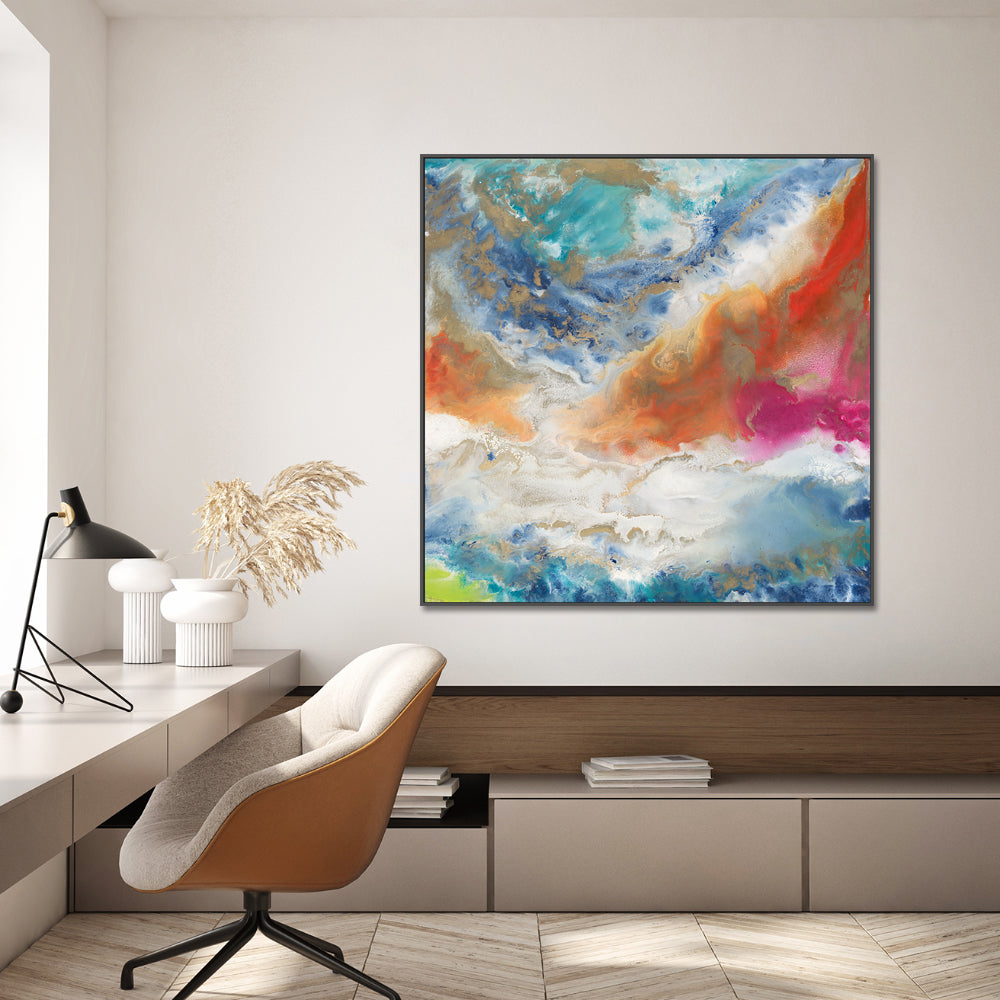 wall-art-print-canvas-poster-framed-Summer flow , By Blakely Bering-2