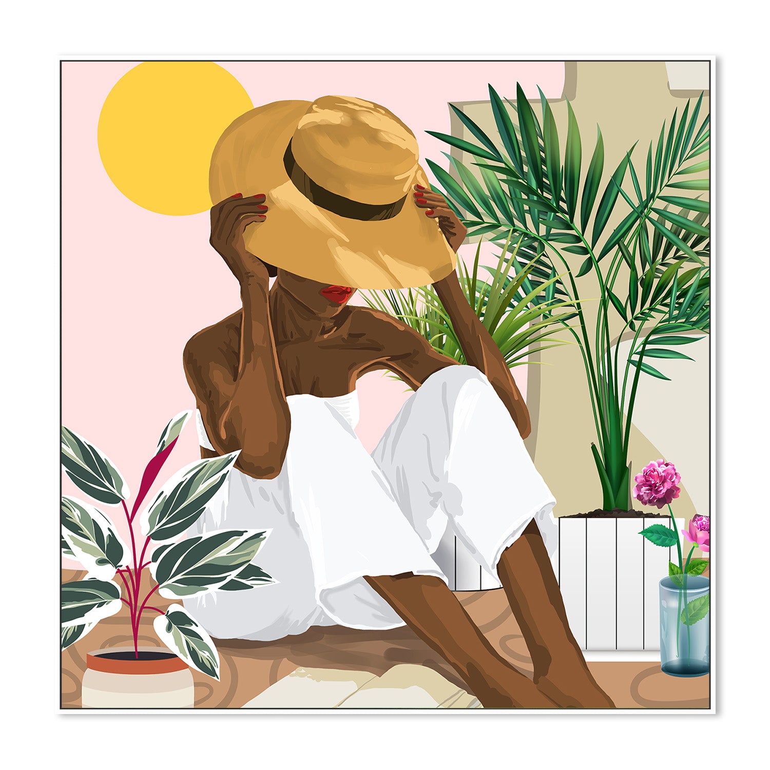 wall-art-print-canvas-poster-framed-Summer Reading-5