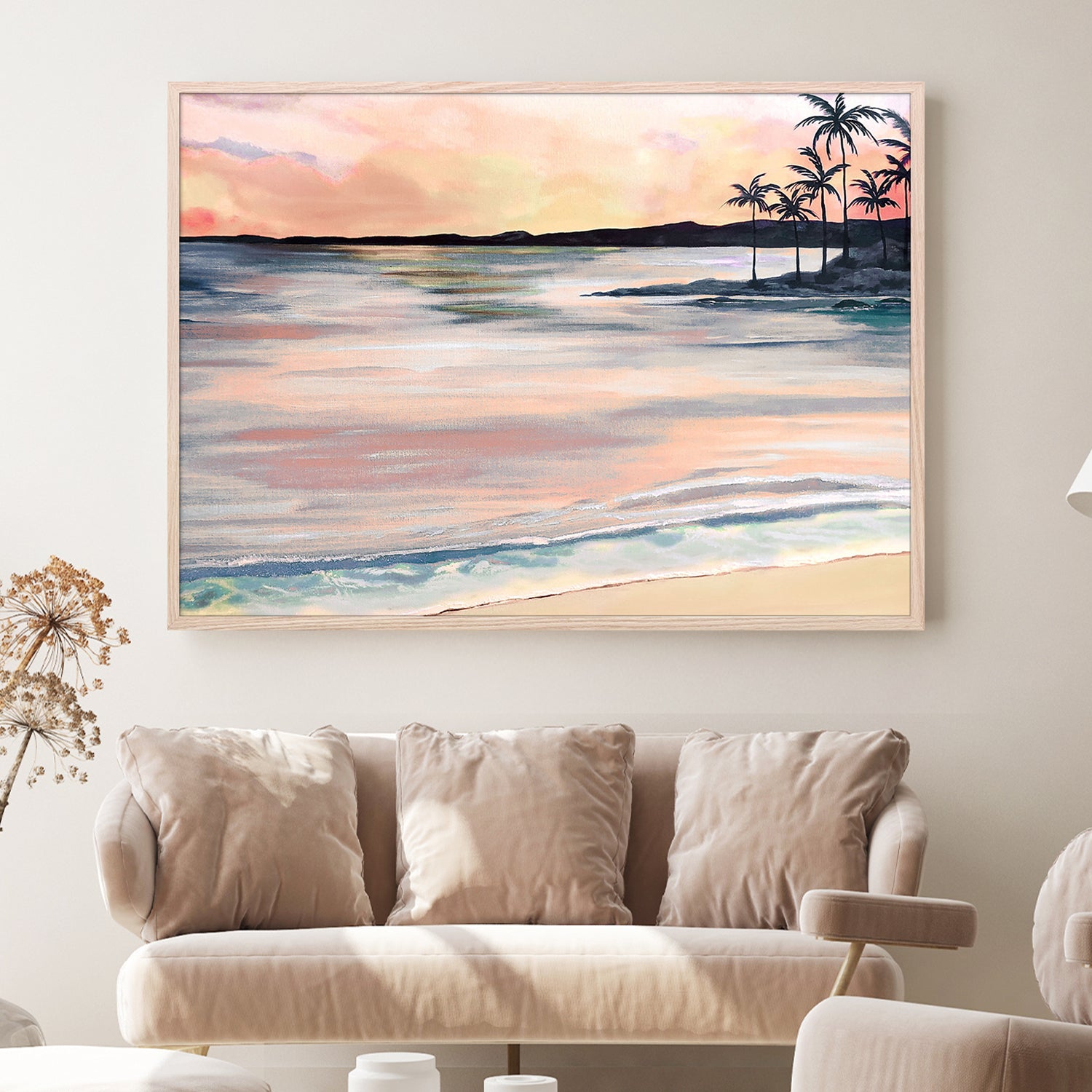 wall-art-print-canvas-poster-framed-Sun Kissed Beach-7