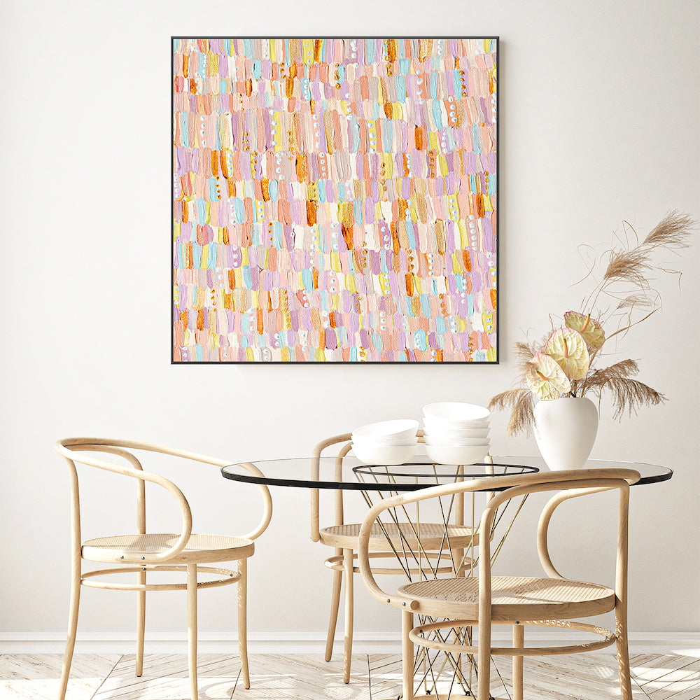 Sun Shower, Pastel Colour