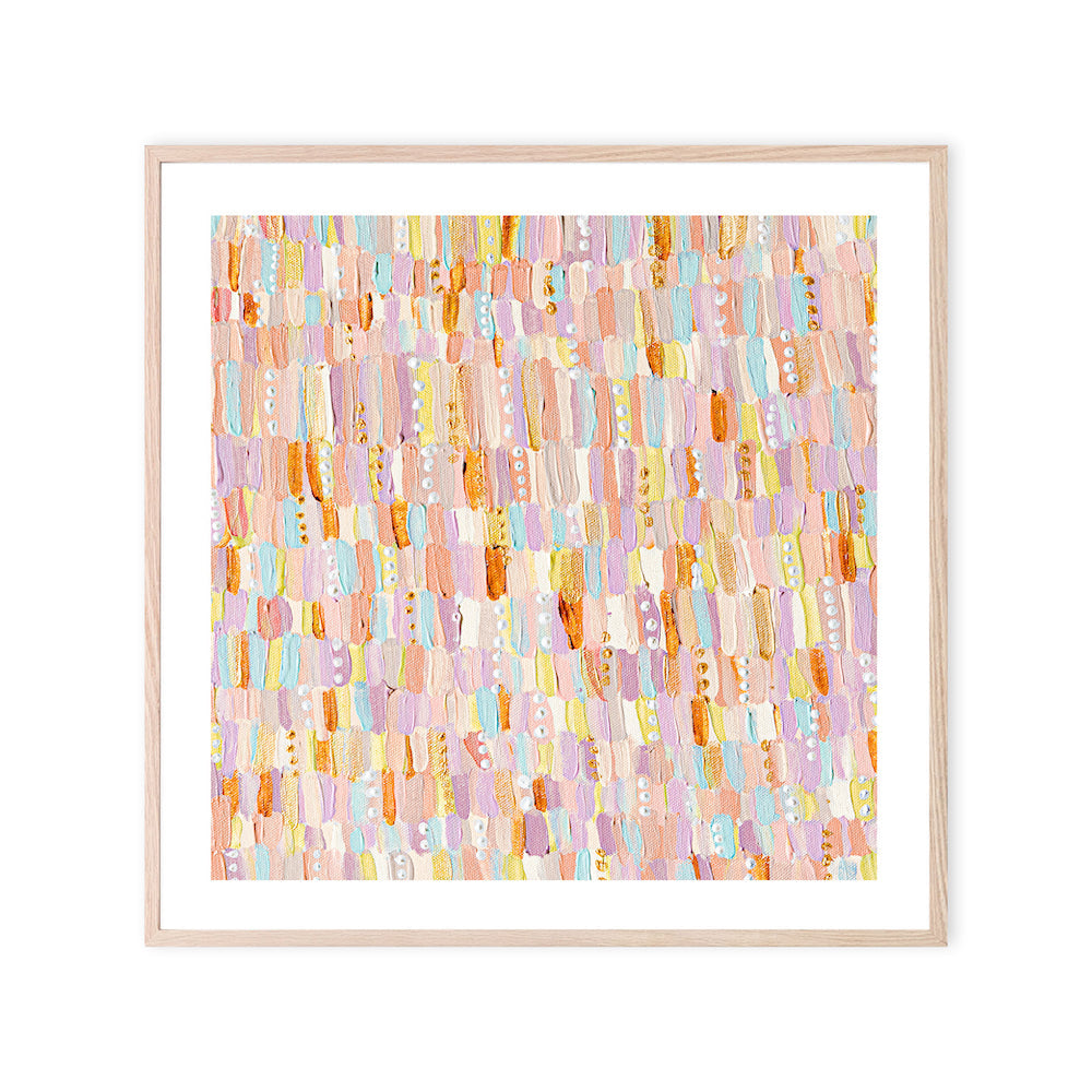 Sun Shower, Pastel Colour