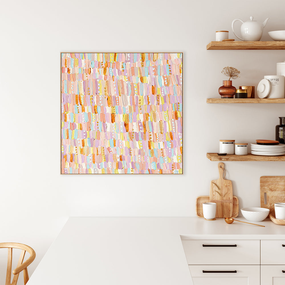 Sun Shower, Pastel Colour