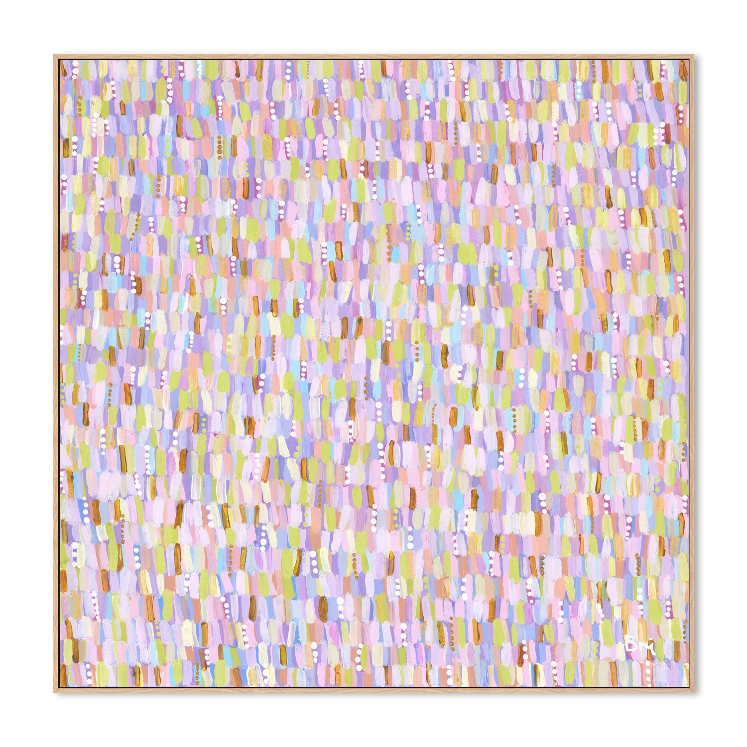 Sun Shower, Pastel Purple Tones