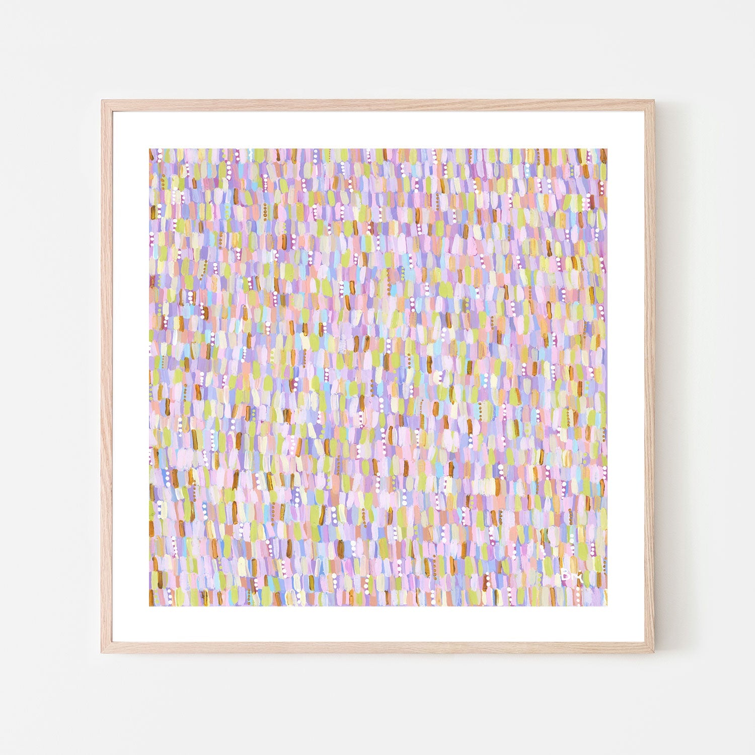 Sun Shower, Pastel Purple Tones