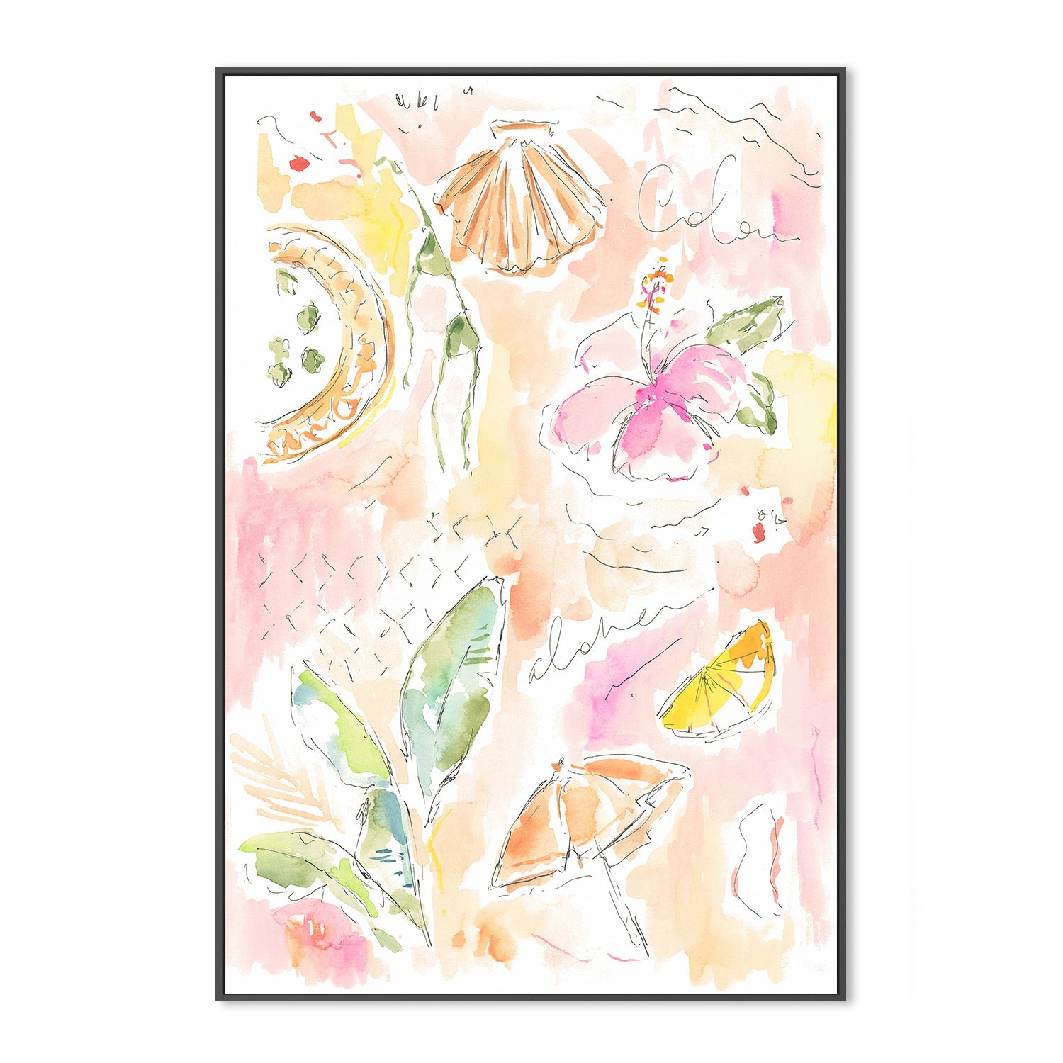 wall-art-print-canvas-poster-framed-Sunkissed , By Cass Deller-3