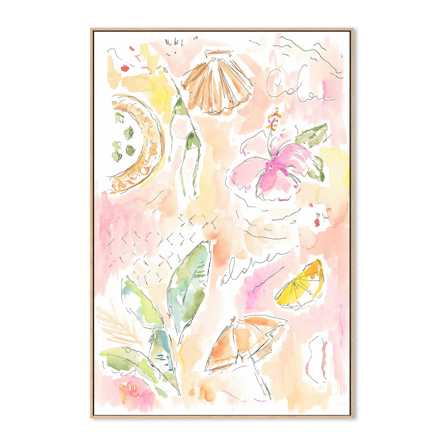 wall-art-print-canvas-poster-framed-Sunkissed , By Cass Deller-4