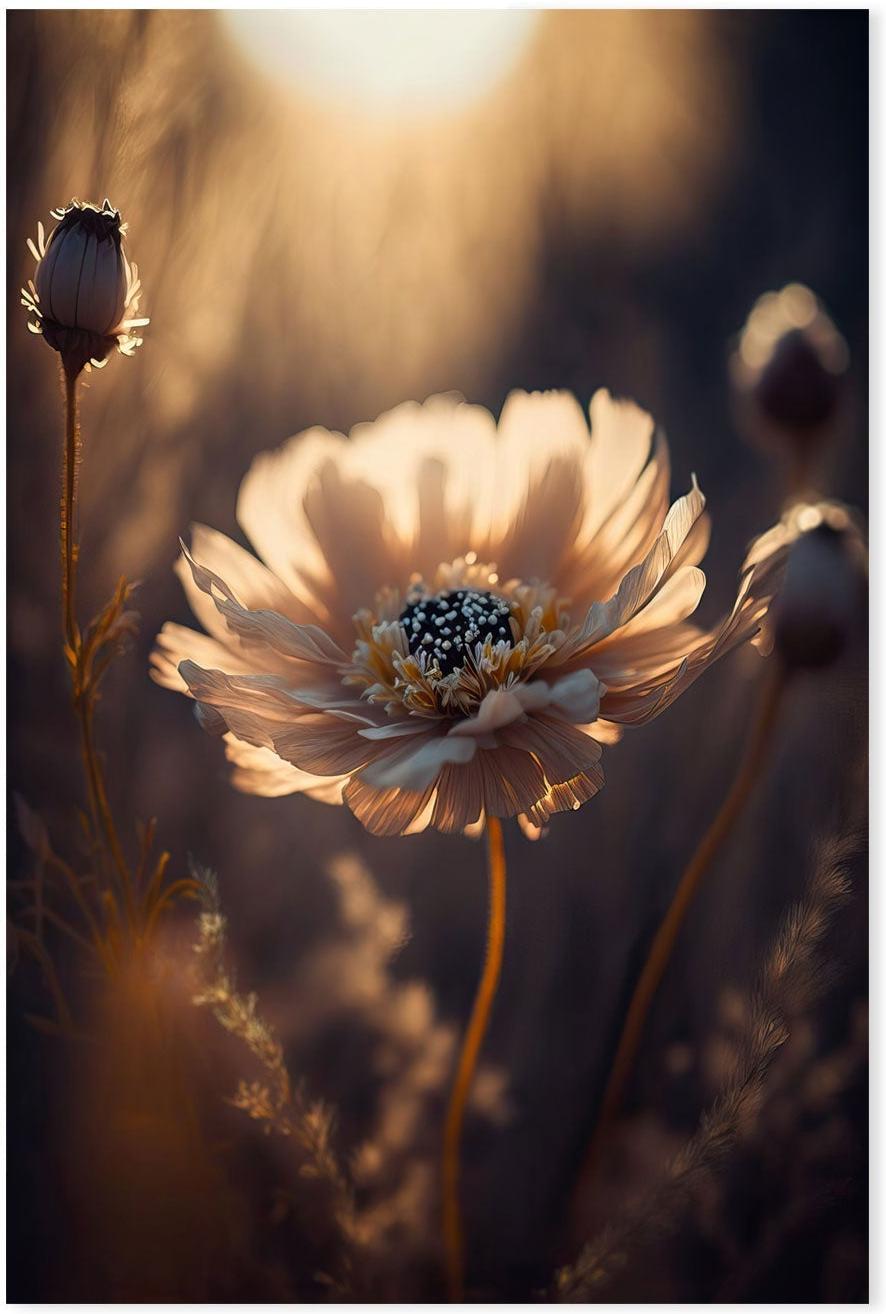 wall-art-print-canvas-poster-framed-Sunlit Flower , By Treechild-GIOIA-WALL-ART