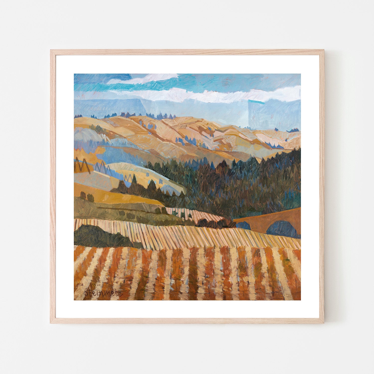 wall-art-print-canvas-poster-framed-Sunny Fall Ferment , By Liana Steinmetz-6
