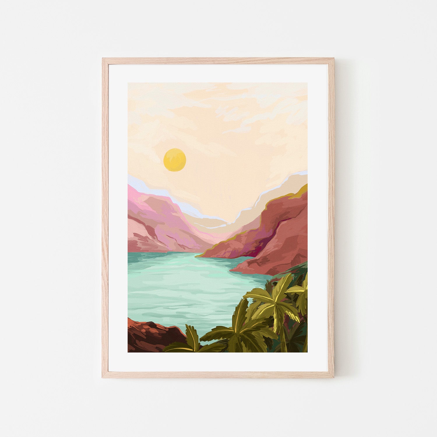 wall-art-print-canvas-poster-framed-Sunny Paradise-6