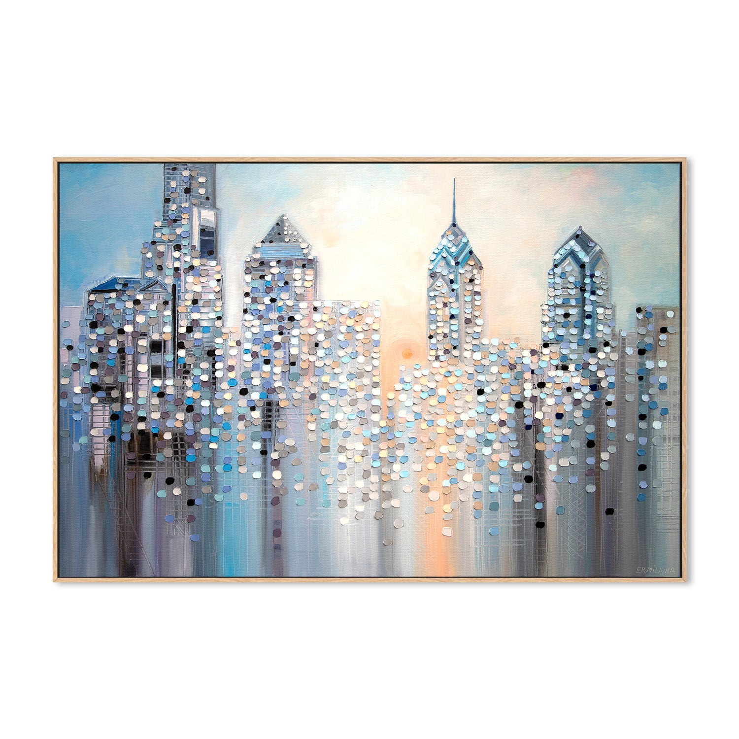 wall-art-print-canvas-poster-framed-Sunrise In Philadelphia-4