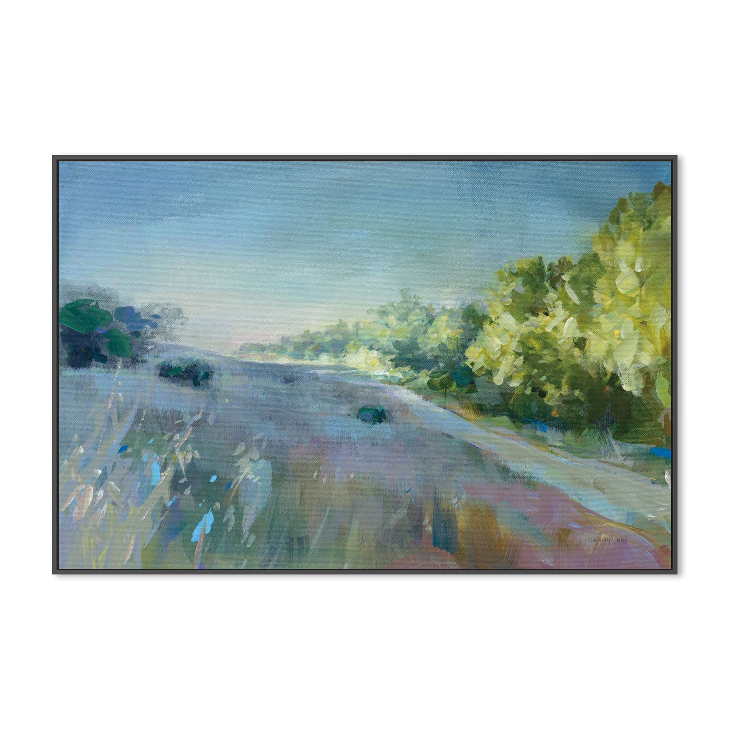 wall-art-print-canvas-poster-framed-Sunrise Meadow , By Danhui Nai-3