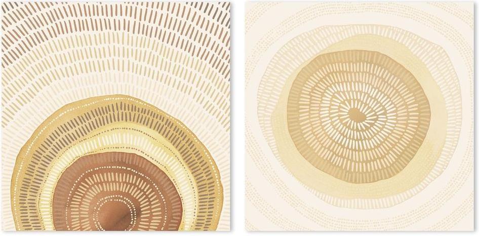 wall-art-print-canvas-poster-framed-Sunrise, Set Of 2-by-Emily Wood-Gioia Wall Art
