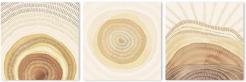 wall-art-print-canvas-poster-framed-Sunrise, Set Of 3-by-Emily Wood-Gioia Wall Art