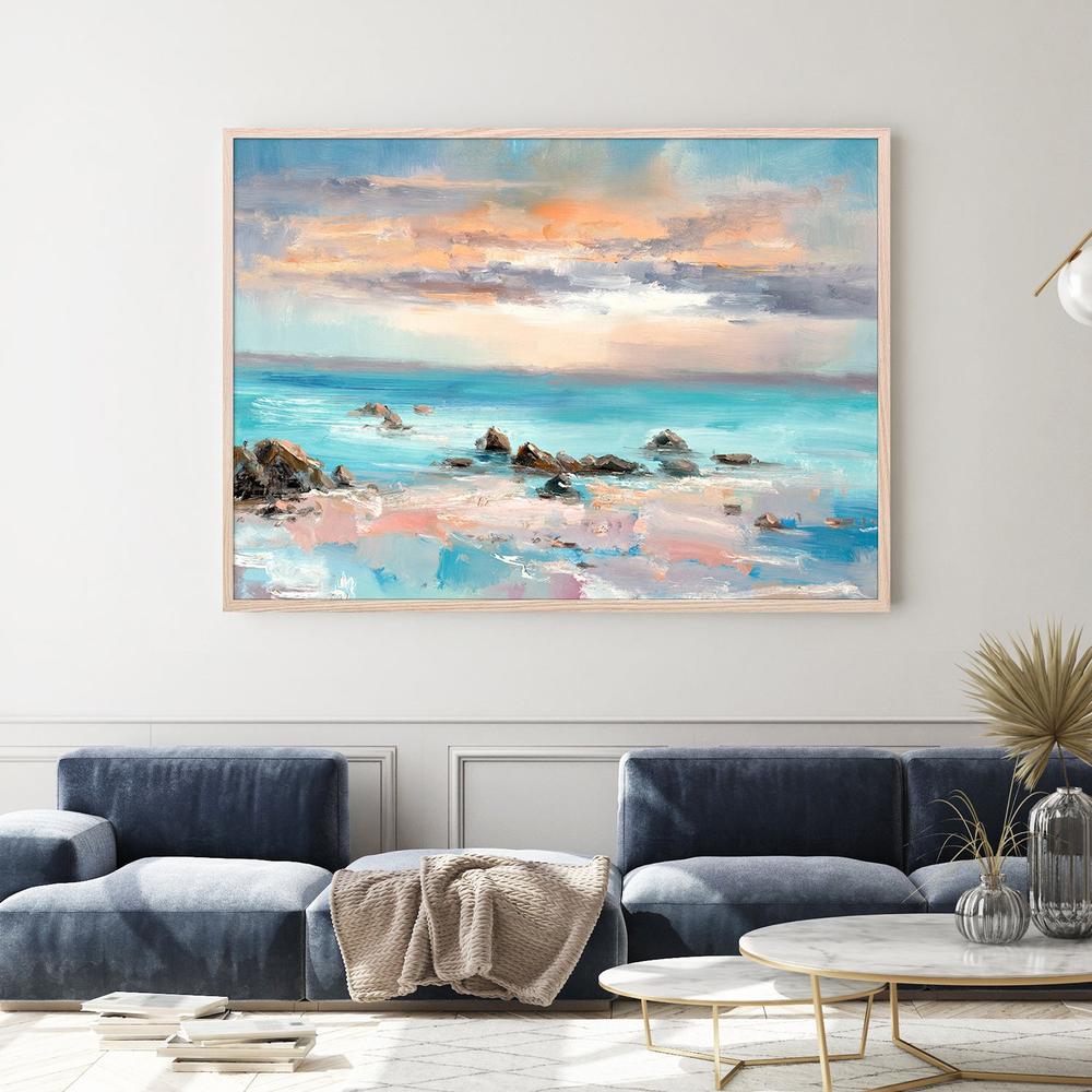 wall-art-print-canvas-poster-framed-Sunset Beach-8