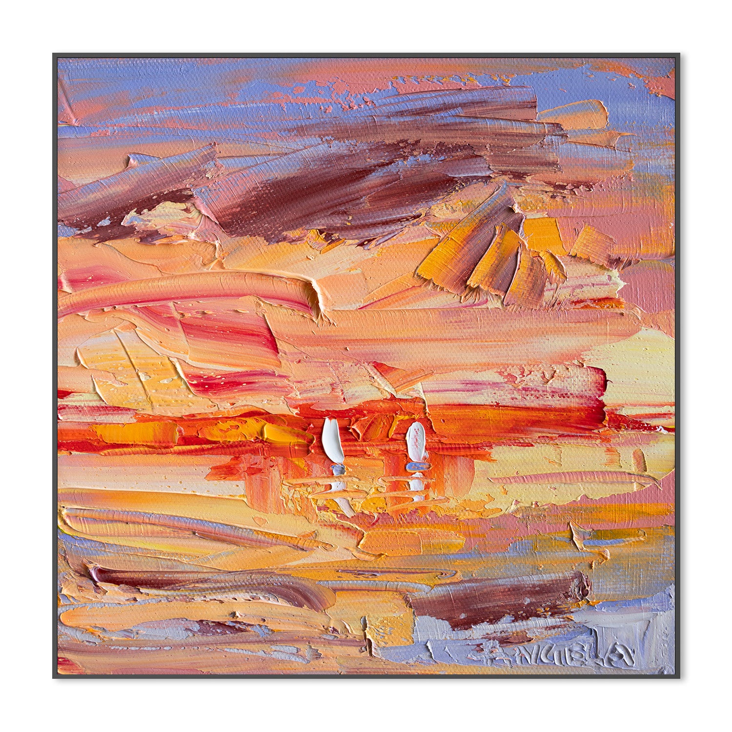 wall-art-print-canvas-poster-framed-Sunset Duet-3