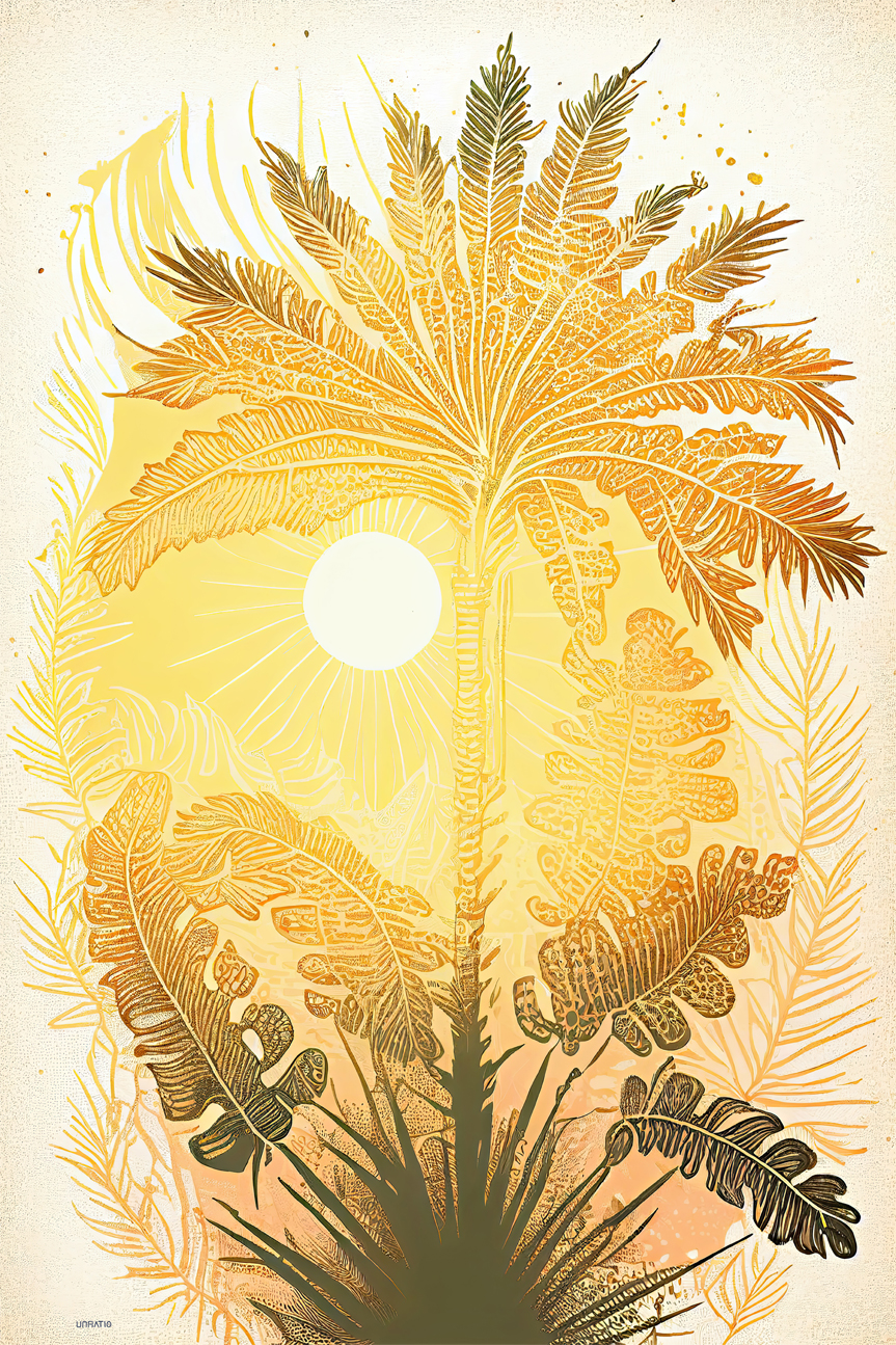 wall-art-print-canvas-poster-framed-Sunset Lanta , By Unratio-1