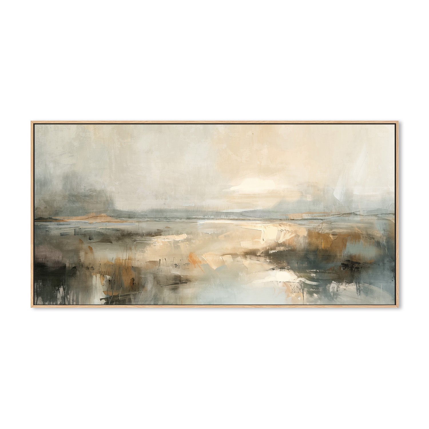 wall-art-print-canvas-poster-framed-Sunset Marsh, Style B-4