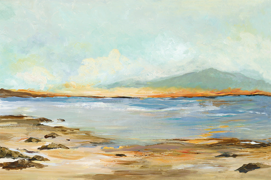 wall-art-print-canvas-poster-framed-Sunset on the Sand-1