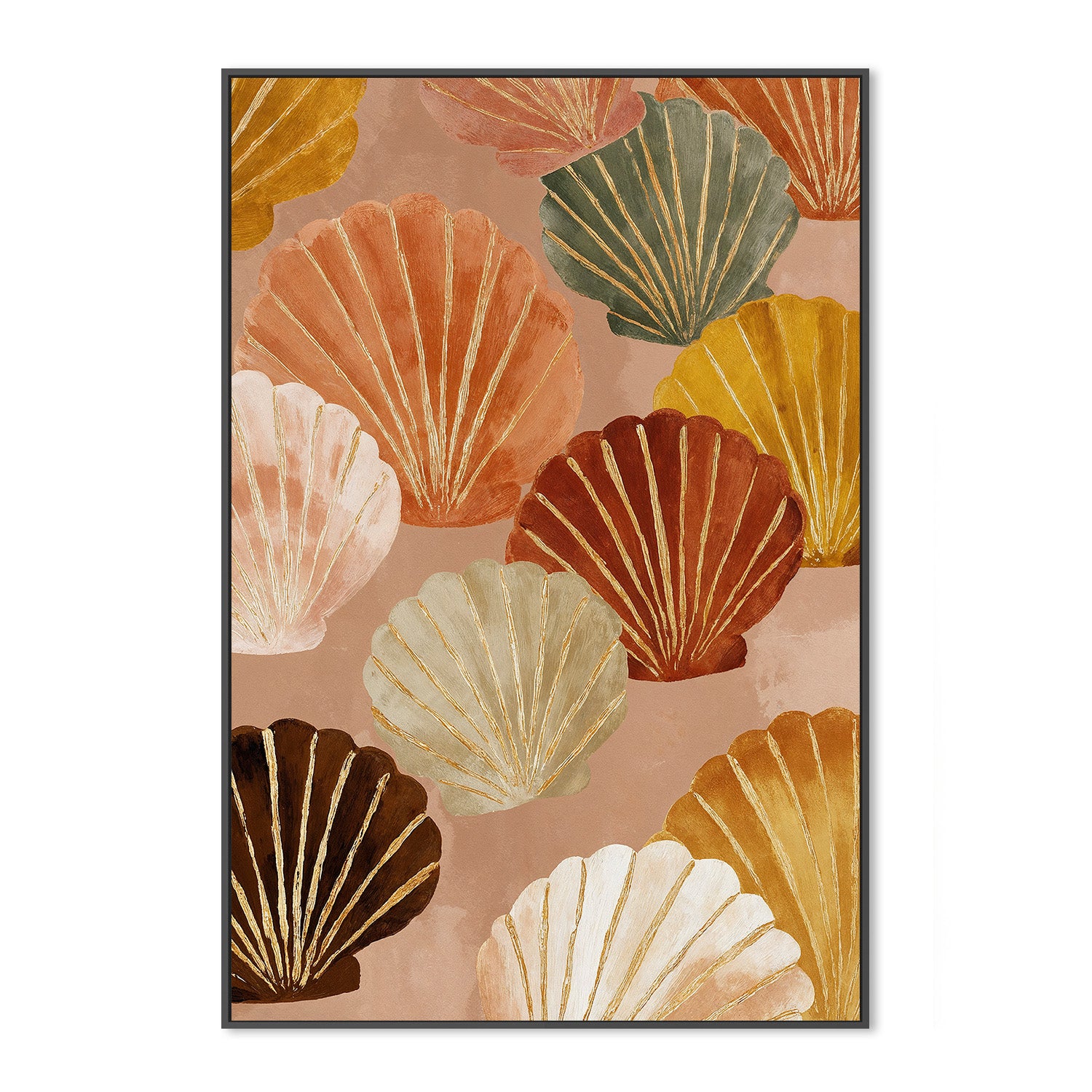 wall-art-print-canvas-poster-framed-Sunwashed Shells-3