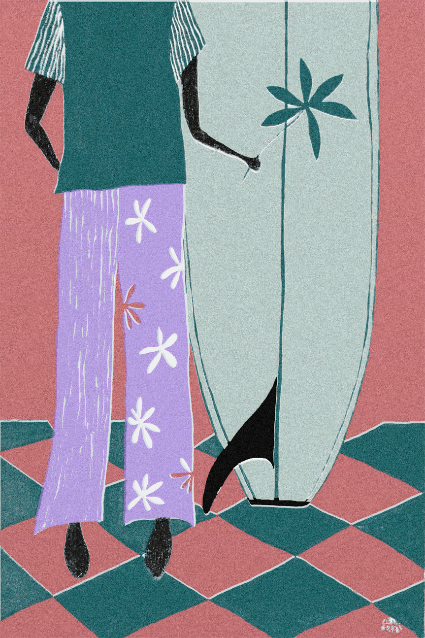 wall-art-print-canvas-poster-framed-Surfroom , By Elena Grib-1