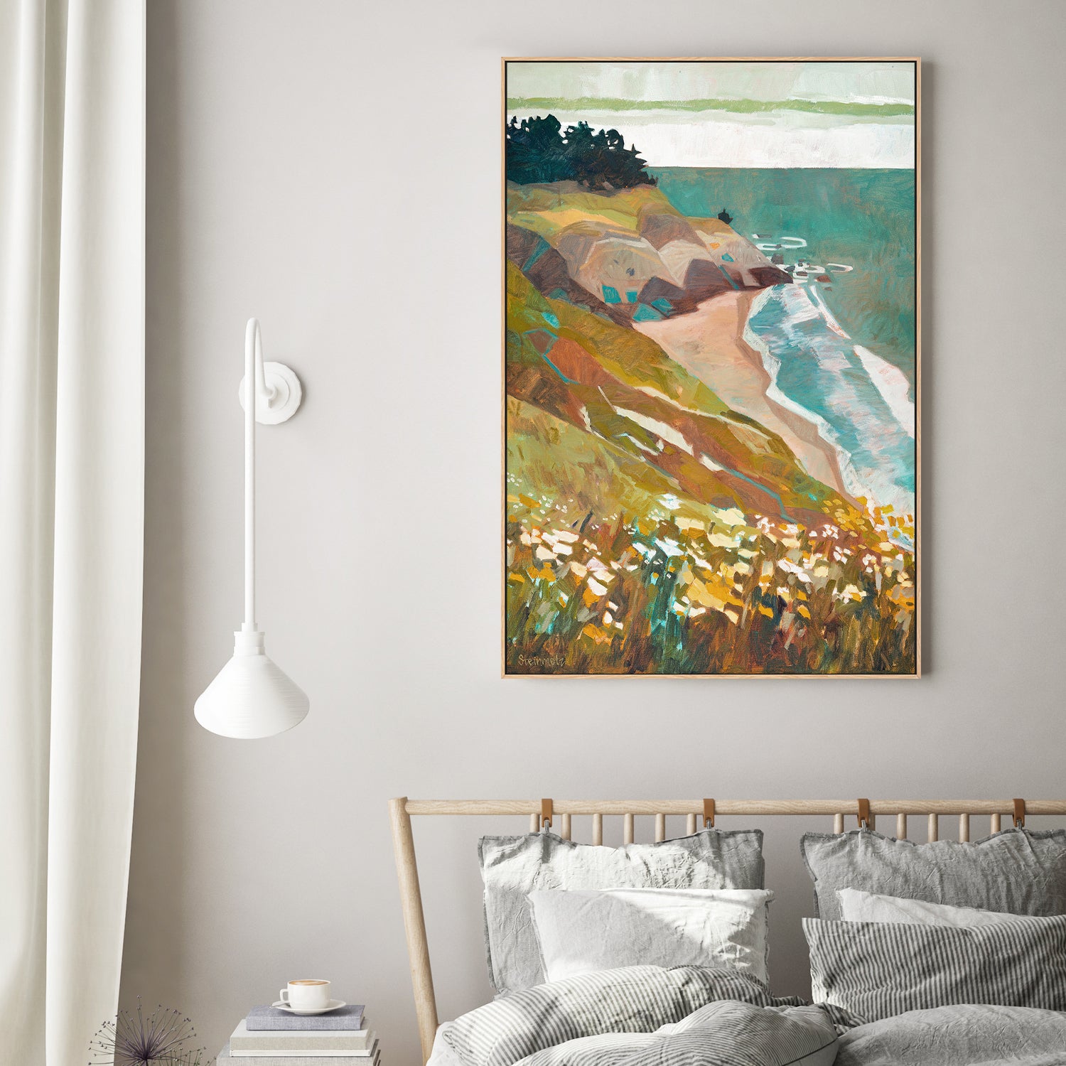 wall-art-print-canvas-poster-framed-Sweet Greens, Big Sur , By Liana Steinmetz-7