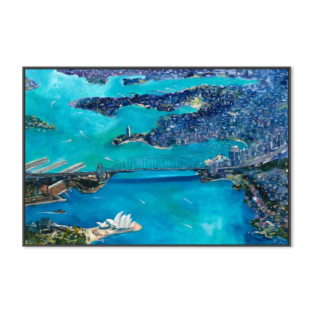 wall-art-print-canvas-poster-framed-Sydney by Air-3