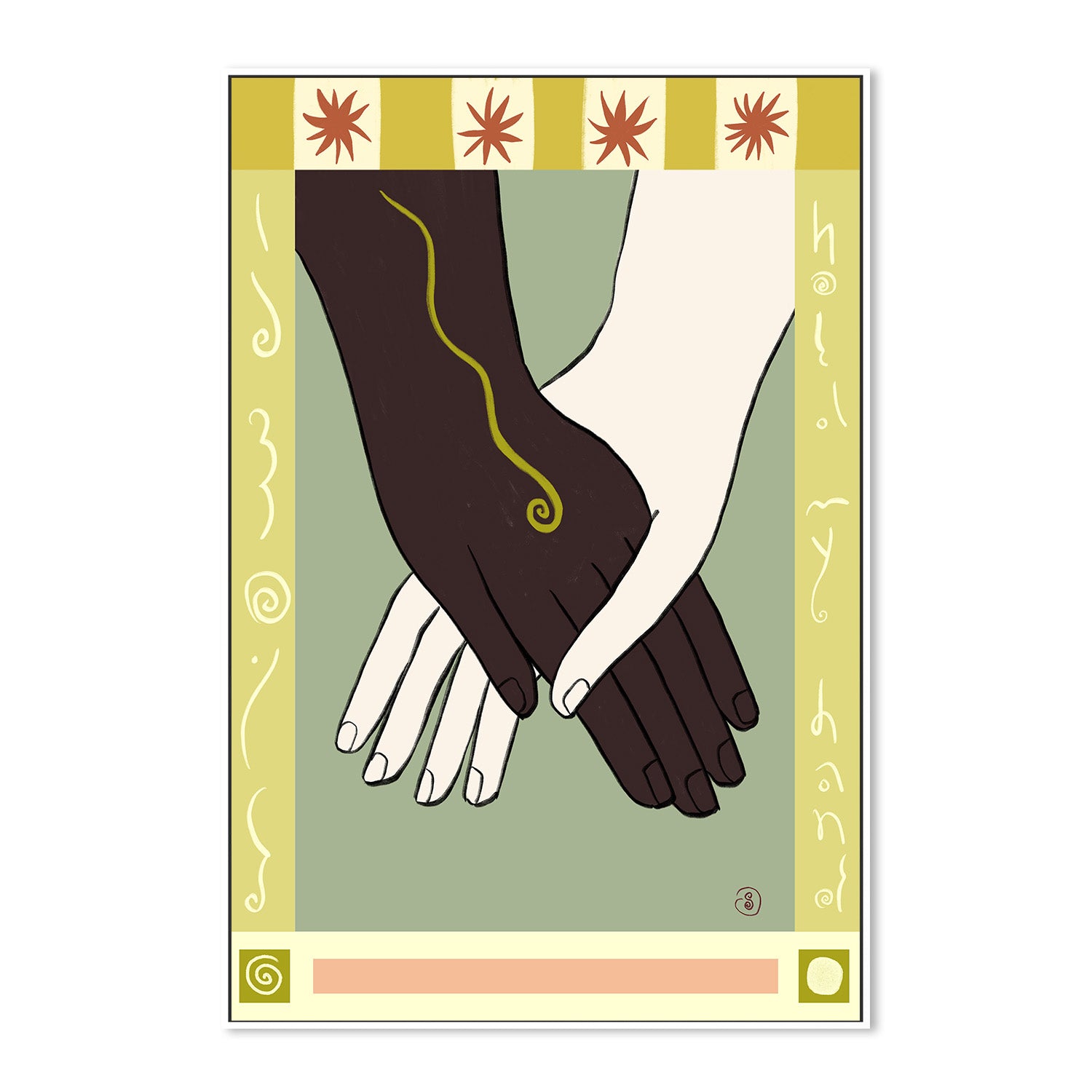 wall-art-print-canvas-poster-framed-Symbolizing Unity And Diversity-5