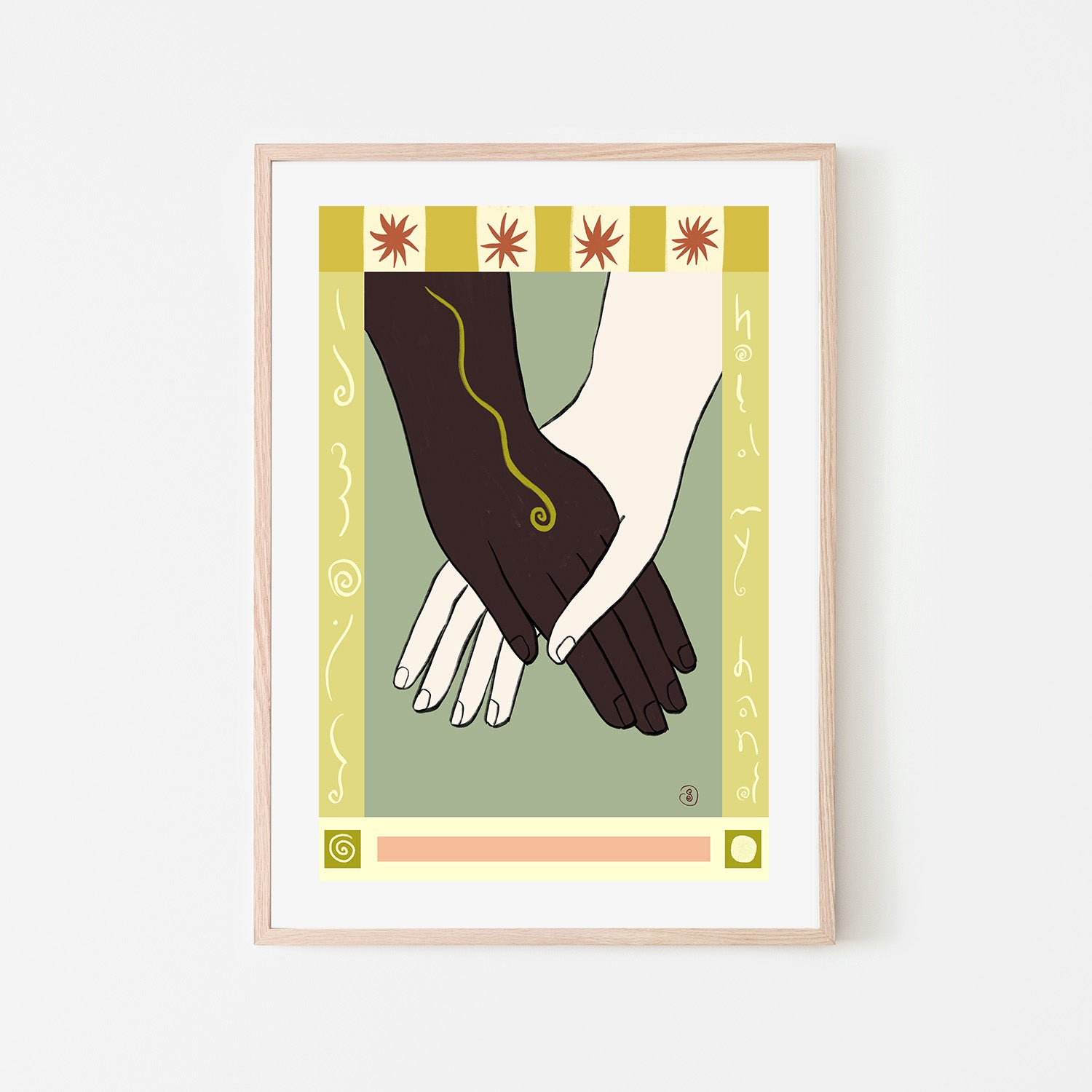 wall-art-print-canvas-poster-framed-Symbolizing Unity And Diversity-6