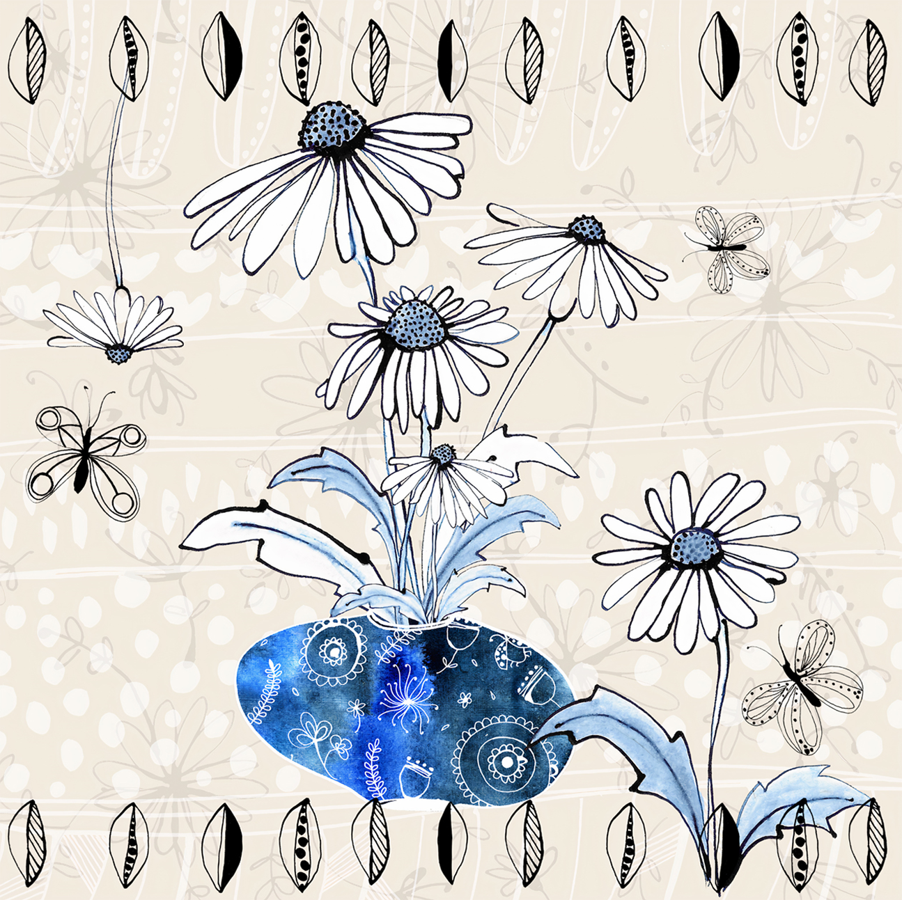 wall-art-print-canvas-poster-framed-Tea Ech , By Tracy Loughlin-1
