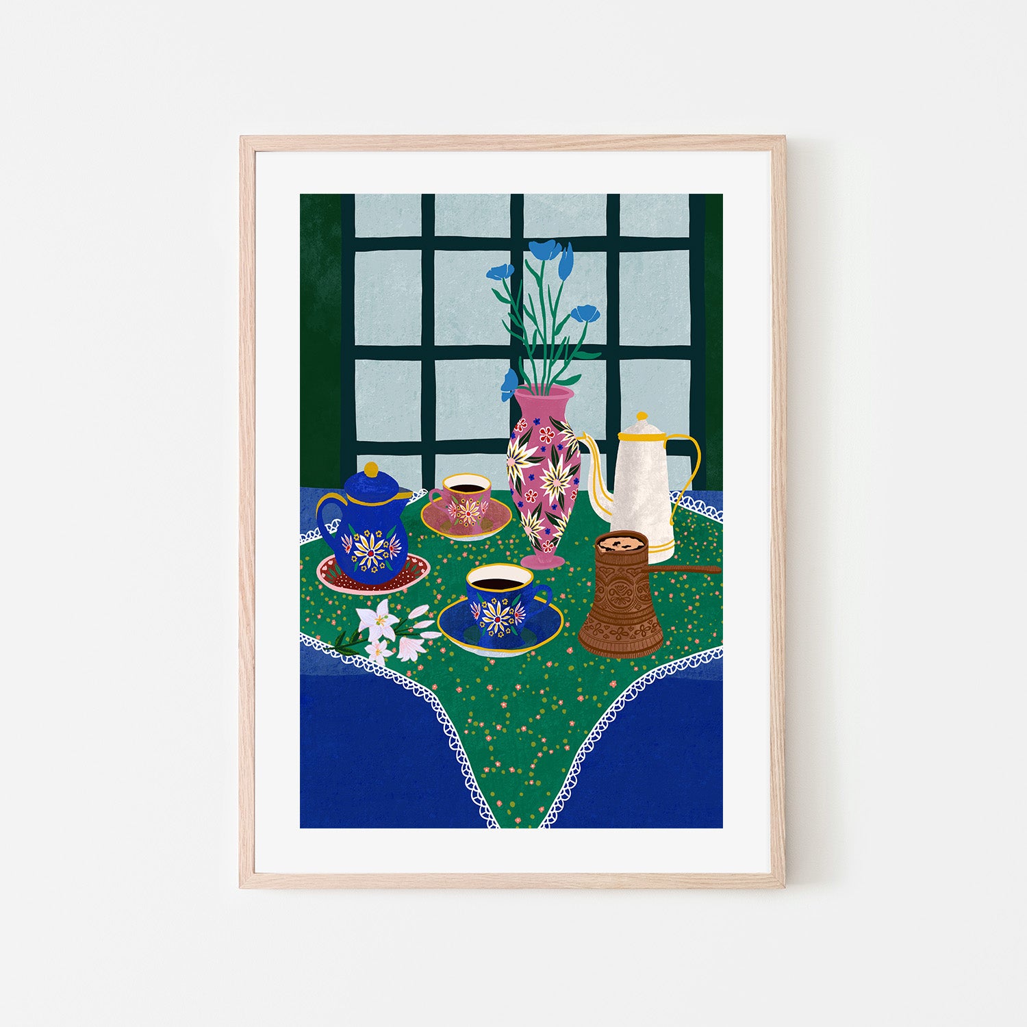 wall-art-print-canvas-poster-framed-Tea For Two-6